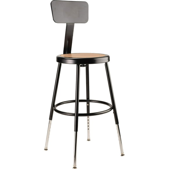 Taburete National Public Seating NPS 18, altura ajustable