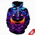 thumbnail image 4 of Nueva sudadera con capucha con diseño de calabaza de moda de Halloween con estampado 3D para hombres y mujeres, sudadera divertida de terror, sudaderas con capucha de hip hop, sudaderas con capucha ge, 4 of 5