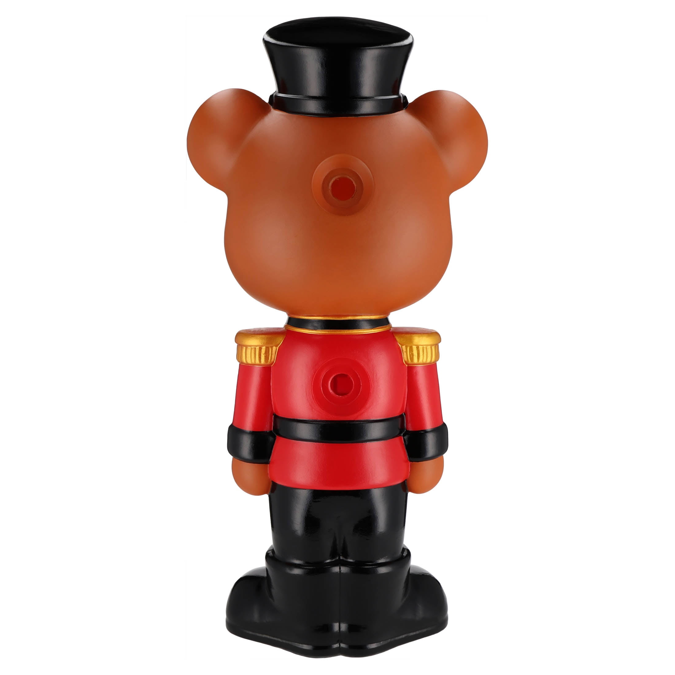 Lighted Blow Mold Bear Soldier Indoor/Outdoor Christmas Decoration, Multicolor, 32", by Holiday Time