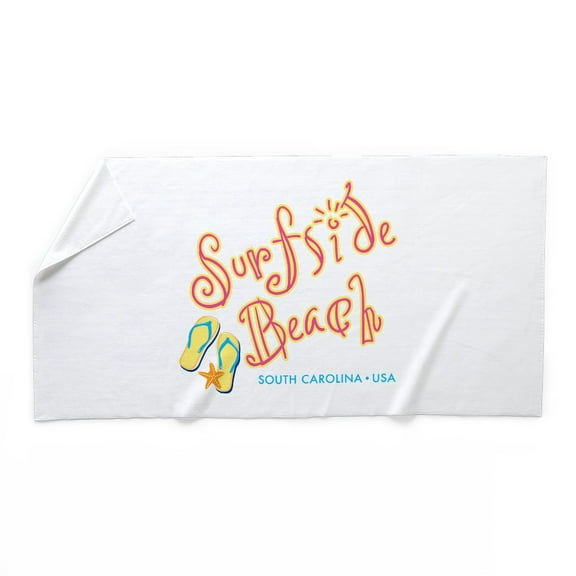 CafePress - Surfside Beach - Large Beach Towel, Soft 30"x60" Towel with Unique Design