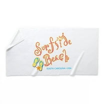 CafePress - Surfside Beach - Large Beach Towel, Soft 30"x60" Towel with Unique Design