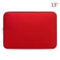 thumbnail image 2 of bedienty Étui Étanche pour Ordinateur, Housse de Protection pour Portable, Sac de Protection, Mallette pour Sac, Housse de Mallette pour Carnet, Ultrabook, Tablette, Rouge, 13 Pouces, 2 of 5