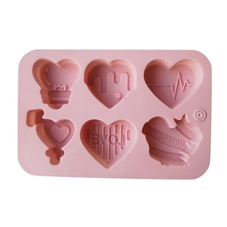 

BMForward Valentine s Tool Molds Silicone Chocolate DIY Cake Love Day Baking Cake Mould