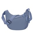 thumbnail image 3 of Clossjun Women Crossbody Bags Casual Lightweight Shoulder Bags Fashion Half Moon Bags Adjustable Belt Flexible Daypacks For Work Out Back To School Blue, 3 of 6