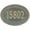 Bronze Verdi, variant on Personalized Cast Metal Address plaque