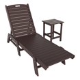 thumbnail image 1 of Chaises Longues en Plastique Adirondack Classiques pour Extérieur (Ensemble de 2), 1 of 9