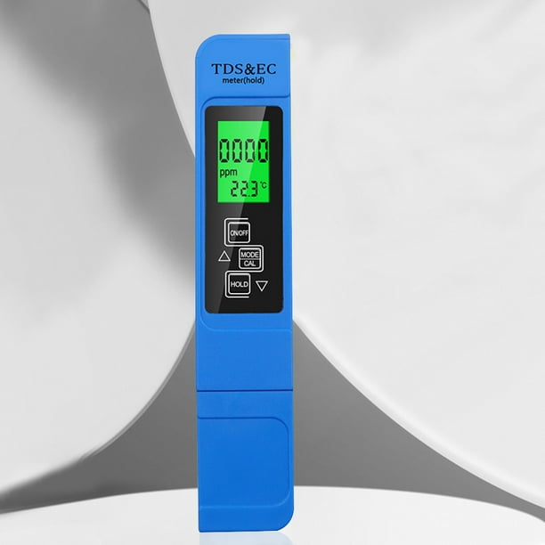 Probador de PH 3 en 1 Celsius Fahrenheit conductividad para piscina de acuario doméstico Likrtyny Para estrenar