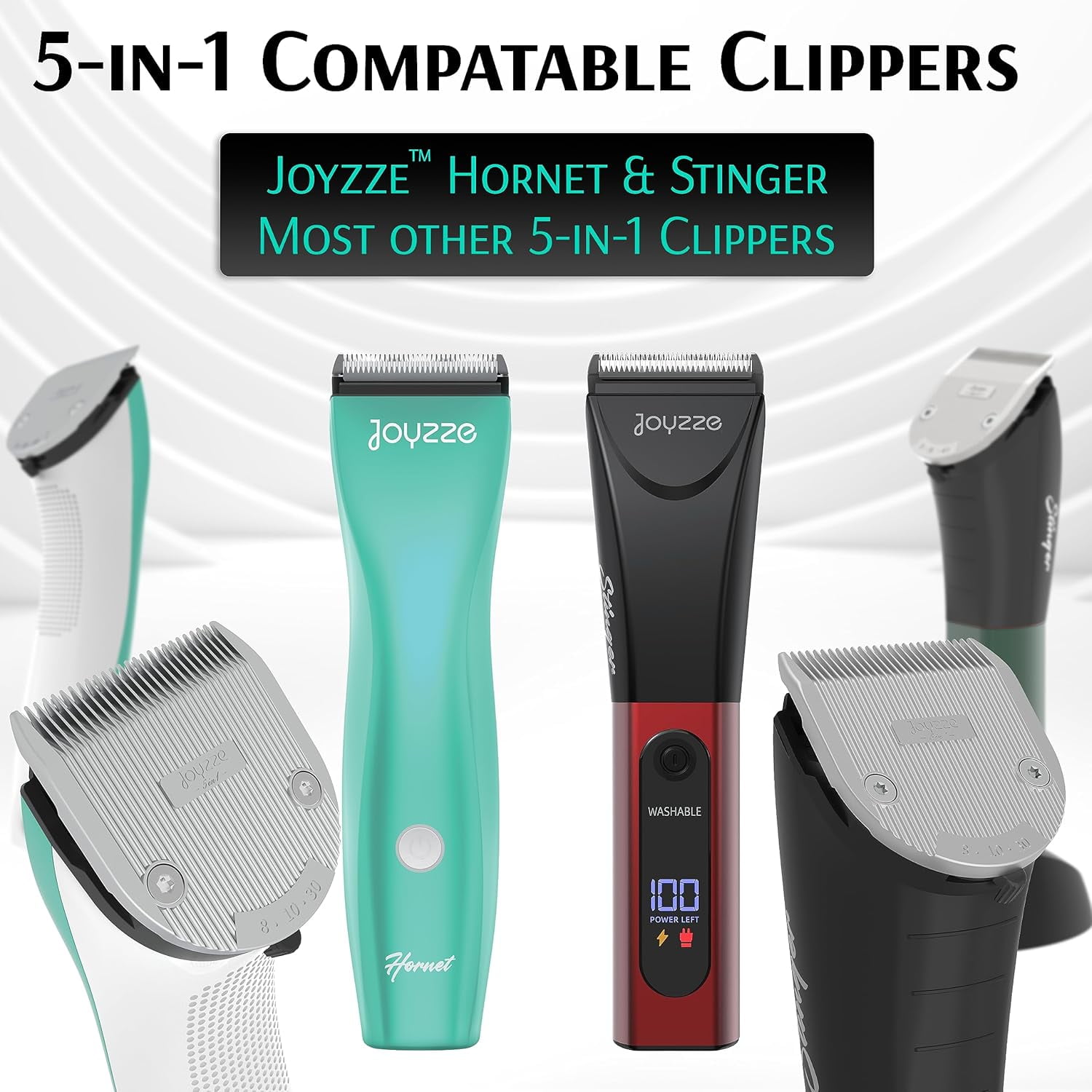 JOYZZE C-Series Clipper Blades for Hornet/Stinger Clippers