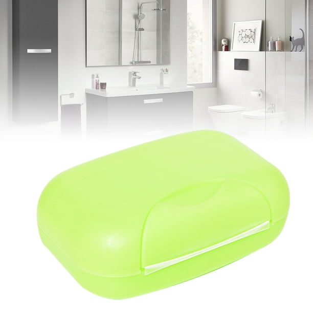 Jabonera portátil, contenedor de jabón de viaje, soporte de jabón portátil impermeable, contenedor de jabón de viaje, respuesta rápida