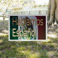 thumbnail image 5 of Hablamos Español Yard Sign 10 Pack of 18 Inch x 24 Inch Single Sided Weatherproof Heavy-Duty Plastic with Stake | Spanish Language Services, Customer Ready, Bold Design | Made in USA, 5 of 7