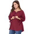 thumbnail image 1 of BluTop Cuello Redondo Mangas Raglán TalExtPaMujer BorgoXXL, 1 of 7
