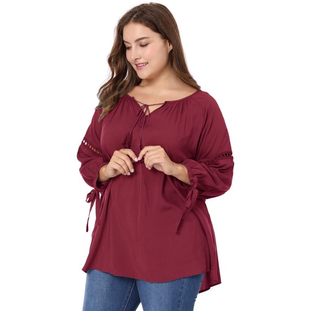 BluTop Cuello Redondo Mangas Raglán TalExtPaMujer BorgoXXL