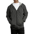 thumbnail image 4 of Men'S Cotton Terry Zipper Hoodie, 4 of 4