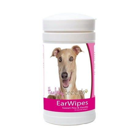 healthy breeds dog ear cleansing wipes for italian greyhound - over 80 breeds  removes dirt, wax, yeast  70 count  easier than drops, wash, solutions  helps prevent infections and (Best Rated Over The Counter Yeast Infection Medicine)
