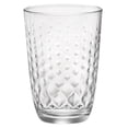 thumbnail image 2 of Juego 6 Vasos De Vidrio Grueso, Diseño con Relieve, Bormioli, Modelo, Long Drink Glit, Vasos para Agua y Coctelería Capacidad 400 Ml, 2 of 6