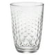 thumbnail image 2 of Juego 6 Vasos De Vidrio Grueso, Diseño con Relieve, Bormioli, Modelo, Long Drink Glit, Vasos para Agua y Coctelería Capacidad 400 Ml, 2 of 6