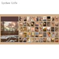 thumbnail image 1 of Lychee Life Flower Plants Washi Paper Note Stickers Sticky Scrapbooking Junk Journal Happy Planner Etiqueta Decoración Tan Jianjun unisex, 1 of 2