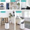 thumbnail image 2 of Kesnos 34 Pints 2000 Sq. Ft Dehumidifiers for Large Home and Basements, with Continuous Drain Hose, 24Hr Timer, Child Lock, Auto Defrost, 2 of 6