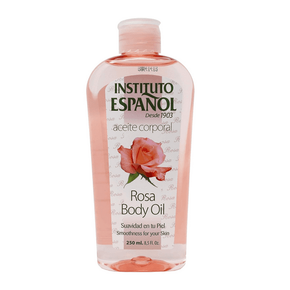 Instituto Español Aceite Corporal Rosa Body Oil, Moisturizer, All Skin Types, 8.5 Fo