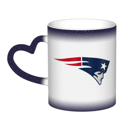 

New_England_Patriots 11 Oz Originality Coffee Mugs Large Water Mugs With Handle Porcelain Coffee Cup Thank You Gifts For Mom Dad And Friends Blue