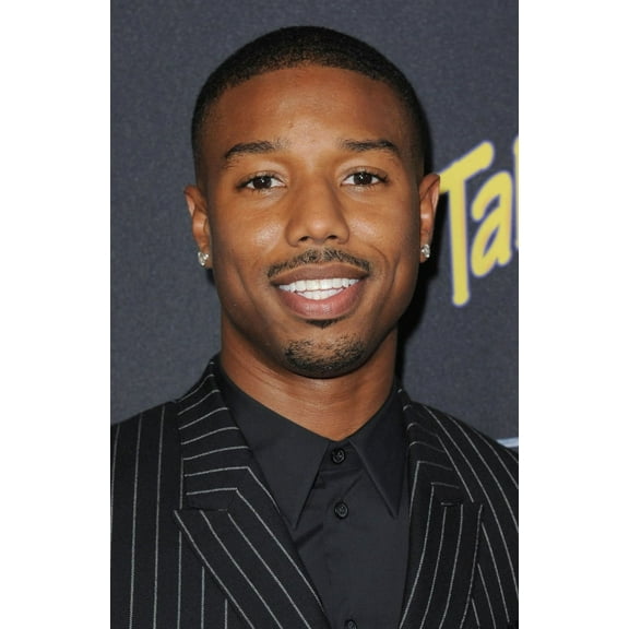 Michael B. Jordan At Arrivals For Fantastic Four Premiere, Williamsburg Cinemas, Brooklyn, Ny August 4, 2015. Photo By Kristin CallahanEverett Collection Celebrity (8 x 10)