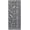 Silver, variant on Personalized Cast Metal Address Sign Display Your Address and Street Name Custom House Number Sign