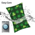 thumbnail image 6 of Yiaed Happy St. Patrick's Day5 Print Brushed Microfiber Envelope Pillowcases, Standard,Envelope Closure Pillow Cases(No pillow core)-20"x30", 6 of 6