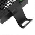 thumbnail image 4 of Cooling Fan for Xbox SERIES XS, Automatic Adjustable Speed, Real-time Temperature Display, Game Console Cooling System with Colorful Lights, 4 of 4