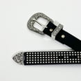 thumbnail image 2 of Previn Women's Rapper Medieval Belt 2025 Adjustable Belts Biker Autumn Buckle Cool All Seasons Casual Harem Black X-Small-Large, 2 of 2