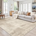thumbnail image 3 of Alfombra Area Zesthome, lavable, moderna, abstracta, 240 x 300 cm, color marrón, 3 of 9
