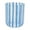 Blue, variant on Mainstays by Becky G. & Alejandra 14-Ounce Short Acrylic Stripe Line Tumbler, Blue