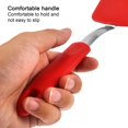 thumbnail image 4 of Silicone Cookie Spatula Turner Mini Brownie Spatula Heat-Resistant No Scratch Small Silicone Spatula Non-stick Cookware Flipper Baking Utensils -Red, 4 of 8
