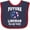 Navy and Red, variant on Inktastic Future Lineman Like Daddy Boys Baby Bib