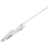 FRCOLOR Flush Bolt Stainless Steel Flush Latch Bolts French Door Lock for Inactive Leaf Double Door Opening and Composite Wood Double Dummy Doors