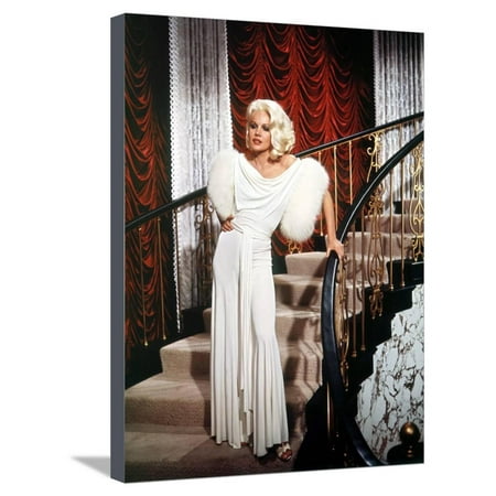 Harlow Canvas Print - HARLOW, 1965 directed by GORDON DOUGLAS Carroll Baker (photo) Stretched Canvas Print Wall Art