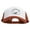 White Red, variant on Telescope Embroidered Big Foam Mesh Truck Cap - White Black XL-3XL