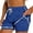 279Blue1238, variant on CAIVO Women Lightweight Solid Color Shorts For Casual Athletic Shorts With Comfort And Everyday Wear Boho Summer Outdoor Work Bottoms