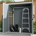 thumbnail image 2 of Remise de Rangement Extérieure 5x3 Pi Armoire en Résine Imperméable avec Portes Verrouillables (W3738S00046), 2 of 9