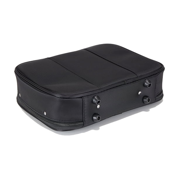 Advancent Estuche de viaje profesional de tela Oxford para peluquero, herramienta de maquillaje, organizador de artículos de tocador, cepillos, Almacenamiento y organización del hogar