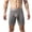 Dark Gray, variant on Yievot Men's Boxer Briefs Breathable Trunks Solid Athletic Underpants Long Leg Elastic Waistband Briefs No fly