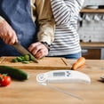 thumbnail image 4 of Digital Cooking Food Thermometer, Cordless Meat Thermometer Stainless Steel and ABS Wide Application Sturdy Easy Using  for Home White, 4 of 7