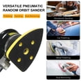 thumbnail image 4 of KP Series Pneumatic Orbital Sander with 2.5mm Off-Center Angle, 0.6-0.8MPA Working Pressure, 1/4 Inch Air Inlet - Optional Models: Small Triangle (70*100mm, 12000rpm), Big Triangle (90*130mm,, 4 of 6
