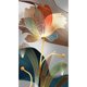 thumbnail image 1 of Diamante pintura 5D taladro redondo completo mosaico DIY hoja dorada Lotus Kit decoración de pared, 1 of 9