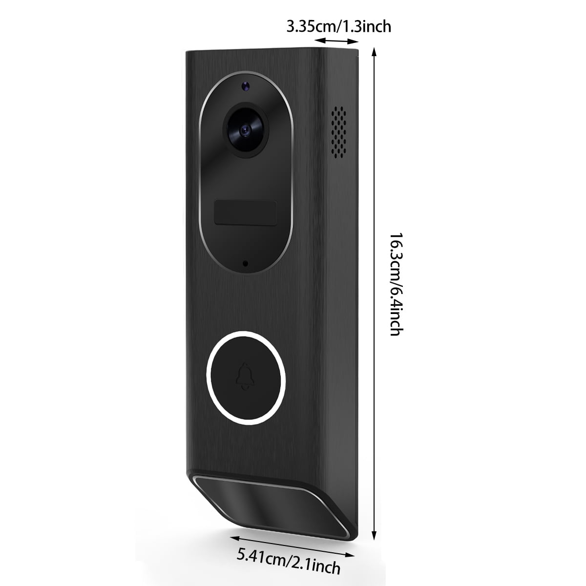 Smart Video Doorbell Camera, 2.4GHz WiFi Doorbell with 1080P HD