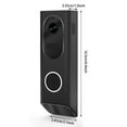 thumbnail image 6 of Smart Video Doorbell Camera, 2.4GHz WiFi Doorbell with 1080P HD, 6 of 8
