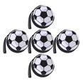 thumbnail image 2 of monederos de fútbol de hojalata, monederos de hojalata con forma de balón de fútbol, monederos creativos, monederos deportivos de hojalata para amantes del fútbol, 2 of 7