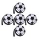 thumbnail image 2 of monederos de fútbol de hojalata, monederos de hojalata con forma de balón de fútbol, monederos creativos, monederos deportivos de hojalata para amantes del fútbol, 2 of 7