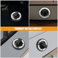 thumbnail image 2 of SHISUYAN 2pcs Knobs For Commercial Kitchen Appliances Stylish Stove Control Buttons Universal Cooker Knobs For Gas Grills And Ovens, 2 of 8