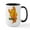 White/Black Inside, variant on CafePress - Nerf Game On Sports Mugs - 15 oz Ceramic Large White Novelty Mug