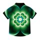 thumbnail image 4 of Blusa y camisa de manga corta con cuello vuelto, moderna e informal, con estampado del Día de San Patricio, con bolsillo, para uniforme escolar, para niños y niñas de 2 a 15 años., 4 of 7